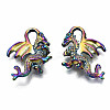 Rainbow Color Alloy Pendants PALLOY-S180-053-RS-2