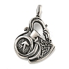 316 Surgical Stainless Steel Pendants STAS-E212-165AS-1