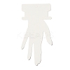 Hand Shaped Cardboard Paper Bracelet Display Cards CDIS-M005-06-2