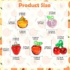 30Pcs 5 Styles Acrylic Pendants MACR-CJ0002-11-2