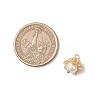 Cylinder Seed Beaded Flower Pendants PALLOY-MZ00705-4