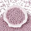 Opaque Colours Luster Glass Seed Beads SEED-T006-02E-1