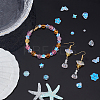 240Pcs 12 Style Electroplate Crystal Glass Bicone Beads GLAA-AR0001-15-2