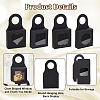48Pcs 4 Styles Square Kraft Paper Festival Gift Storage Boxes with PVC Window and Hole Handle CON-PH0003-05A-4