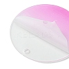 DIY Acrylic Disc Tassel Keychain Making Kits DIY-FS0006-01A-4