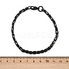 201 Stainless Steel Link Chain Bracelets for Men Women BJEW-B143-03EB-5