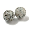 Natural Sesame Jasper Round Ball Figurines Statues for Home Office Desktop Decoration G-P532-02A-22-2