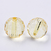 Transparent Acrylic Beads TACR-Q254-10mm-V-4