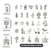 116pcs 29 style  Style Tibetan Style Alloy Pendants TIBE-TA0001-31-3