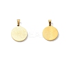 PVD Vacuum Plating 304 Stainless Steel with Paua Shell Pendants STAS-G268-02W-G-4