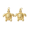 Brass Micro Pave Cubic Zirconia Pendants KK-A271-03B-G-1