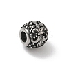304 Stainless Steel European Beads STAS-H238-09G-AS-2