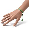 8Pcs 8 Colors Korean Waxed Polyester Cord Braided Bead Bracelets BJEW-FS00024-3