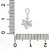 Brass Pave Cubic Zirconia Pendants KK-Q048-26P-3