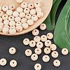 Unfinished Natural Wood Beads WOOD-PH0001-09C-4