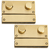 Zinc Alloy Twist Bag Lock Purse Catch Clasps PURS-WH20003-001AB-1