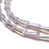 Baking Paint Glass Beads Strands DGLA-D001-03H-3