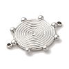 304 Stainless Steel Connector Charms STAS-C110-15P-2