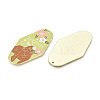 Rack Plating Alloy and Enamel Big Pendants X1-ENAM-T021-29L-2