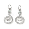 Brass Micro Pave Cubic Zirconia Pendants KK-U056-21P-1