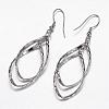 Tarnish Resistant 304 Stainless Steel Dangle Earrings EJEW-G155-03A-1