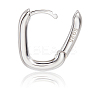 1 Pair 925 Sterling Silver Hoop Earrings EJEW-BBC0001-83P-6