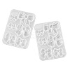 2Pcs Bowknot Silicone Molds SIL-TA0003-34-2