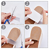 Silicone Rubber Non-slip Sole Stickers FIND-WH0126-493B-5