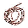 Natural Argentina Rhodonite Beads Strands G-C052-10-01-5