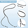 4Pcs Faux Suede Neck Strap for Eyeglasses AJEW-CL0001-47-6