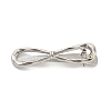 Alloy Alligator Hair Clips AJEW-A061-01D-P-1