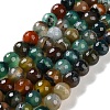 Natural Agate Beads Strands G-M437-B01-01D-2