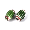 Handmade Millefiori Glass Barrel Beads LA-N002-28A-2