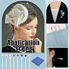 8Pcs 8 Styles Brass Lapel Pins JEWB-PH01273-5