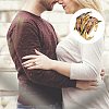 Hug Hand Fingers Cubic Zirconia Cuff Ring X1-RJEW-T016-35G-01-6