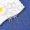 SHEGRACE Brass Hoop Earring Findings XGRPCH798-217P-5