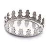 Non-Tarnish 304 Stainless Steel Cabochon Settings STAS-Y001-06A-P-4