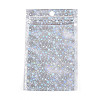Glitter Holographic Star Plastic Packaging Yin-yang Resealable Bags OPP-N002-02G-1