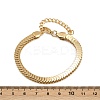 304 Stainless Steel Link Chain Bracelets for Women BJEW-Z143-16G-5