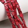 Dyed Natural Imperial Jasper Beads Strands G-F833-A01-01B-1