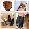 4 Bags 2 Colors Cowhide Leather Cord WL-GF0001-12-4