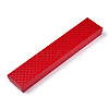 Rhombus Textured Cardboard Jewelry Necklace Boxes LS-CBOX-T006-03D-2