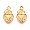 304 Stainless Steel Pendants STAS-T065-26B-G-1