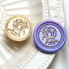 Wax Seal Brass Stamp Heads AJEW-I067-A01-1
