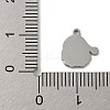 Real 14K Gold Plated 304 Stainless Steel Pendants STAS-Z093-08C-3