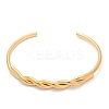 304 Stainless Steel Cuff Bangles for Women BJEW-F497-01G-2