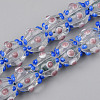 Handmade Lampwork Beads Strands LAMP-N021-007B-1