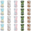 30Pcs Baking Varnish Glass Beads GLAA-YW0005-03A-2