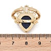 Brass with Natural Lapis Lazuli Finger Rings GG-CBACC2B-07G-05-5