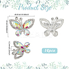 16Pcs Alloy Cabochons FIND-FG0005-01-2